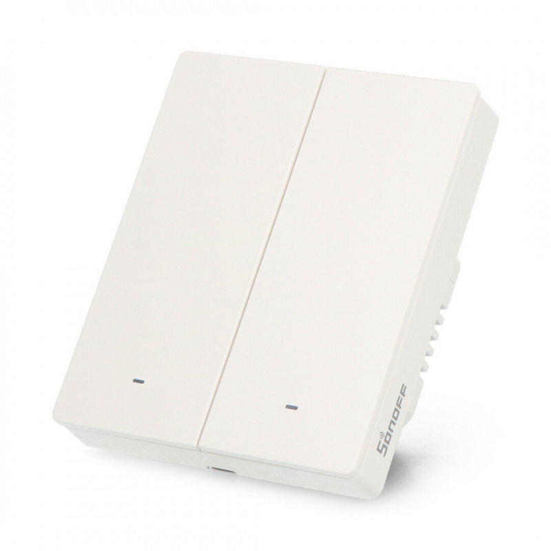 Inteligentny przełącznik ścienny WiFi M5-2C-80W Matter