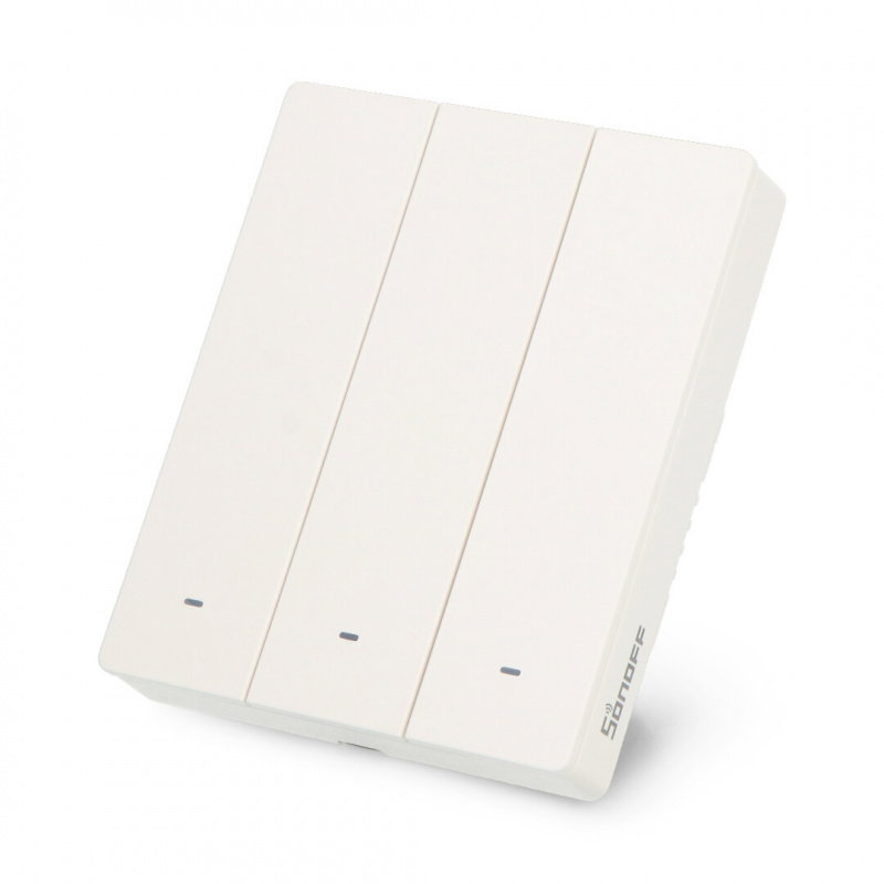 Inteligentny przełącznik ścienny WiFi M5-3C-80W Matter