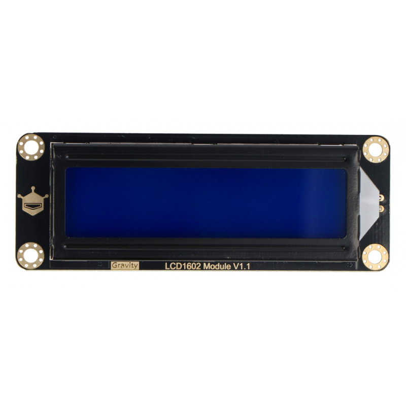 DFRobot Gravity - LCD 2x16 I2C-Display - blau