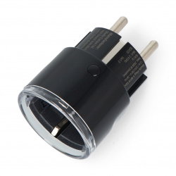 Inteligentne gniazdko Shelly Plug S MTR Gen3 12A (czarny)