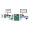 TB67H453FTG (QFN) Single Brushed DC Motor Driver Carrier