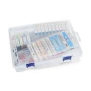 Satz elektronische Bauteile + Steckbrett 830 - E23 - 830 Elemente