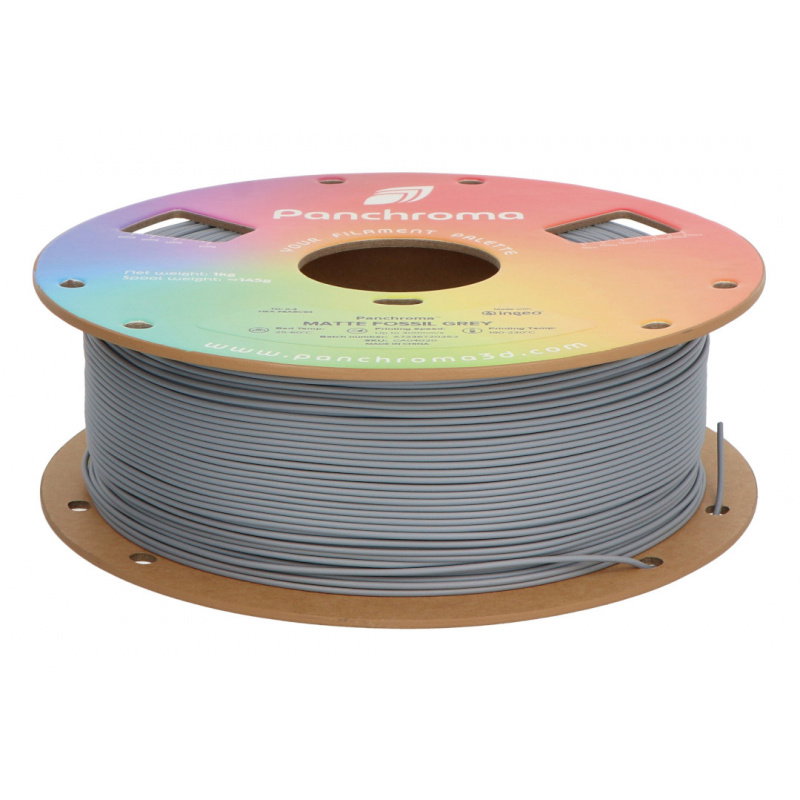 Filament Polymaker Panchroma PLA 1,75 mm, 1 kg – Fossil Grey