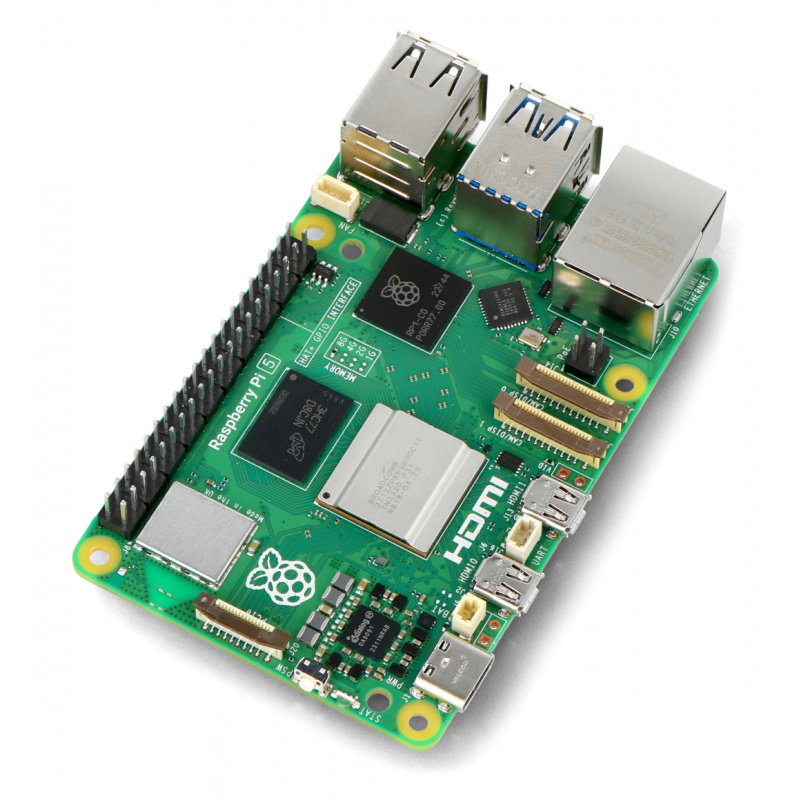 Zestaw justPi z Raspberry 5 8GB + 32GB microSD + akcesoria -