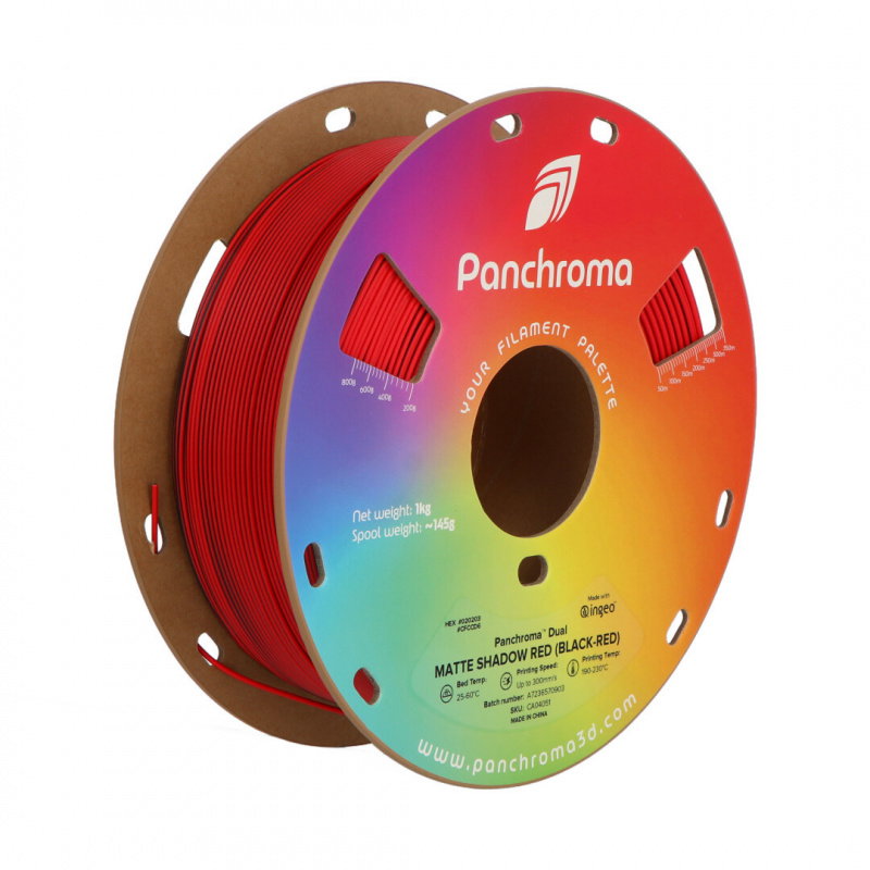 Polymaker Panchroma PLA Dual Shadow Rot 1.75mm 1kg Filament -