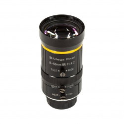 Arducam 8-50mm C-Mount Zoom Lens for IMX477 Raspberry Pi HQ