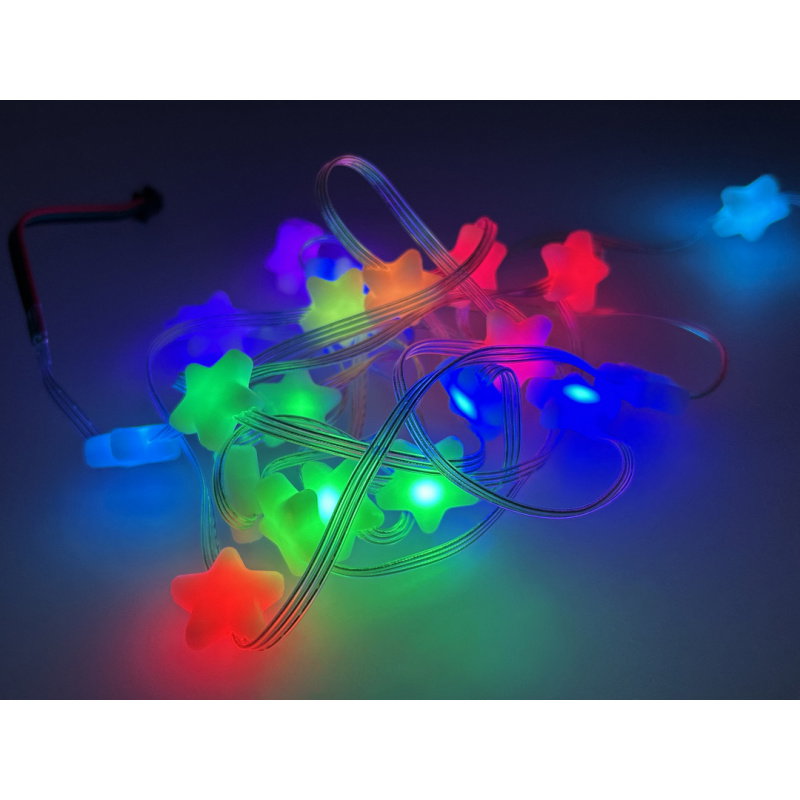 Adafruit NeoPixel LED Star Shape Pixel Strand - 20 LED