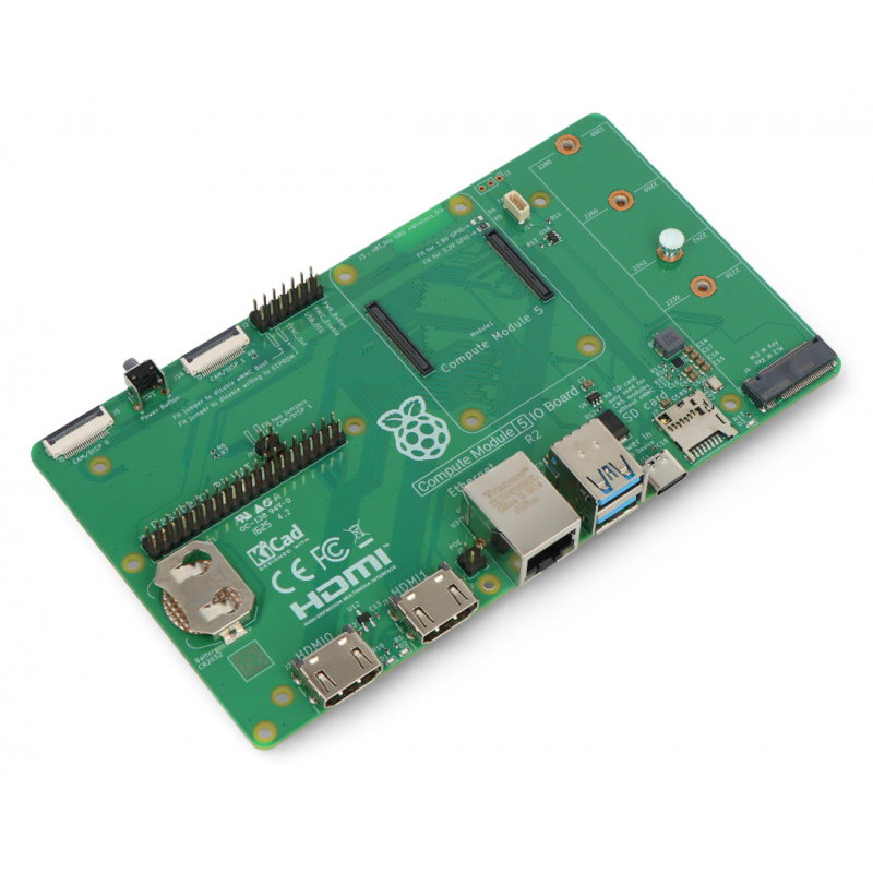 Raspberry Pi Compute Module 5 IO Board R2 - Erweiterungsplatine