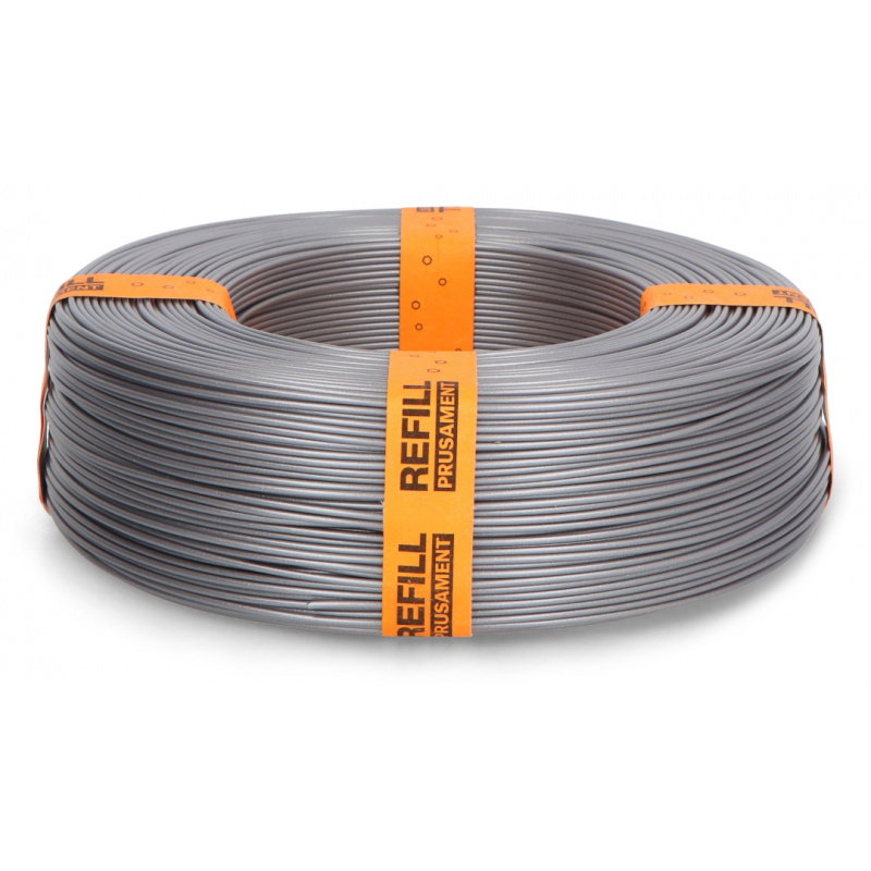 Prusa Nachfüllpackung PLA Filament 1,75mm 0,9kg - Galaxy Silber