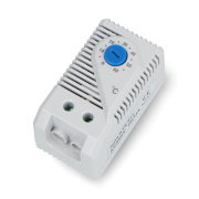 Qoltec Termostat zamykający 10A | DIN 35