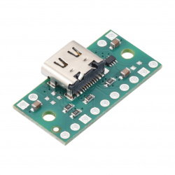 TPS2116 Power Multiplexer Carrier with USB Type-C Connector