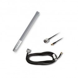 Qoltec Zestaw Antena LoRa | 5.8 dBi + kabel zasilający