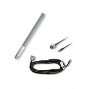 Qoltec Zestaw Antena LoRa | 5.8 dBi + kabel zasilający