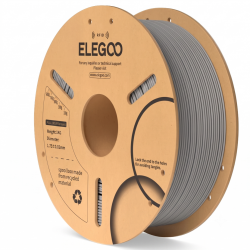 Elegoo PLA Grey 1,75 mm / 1000 g Paper Spool(RFID) 1KG Paper