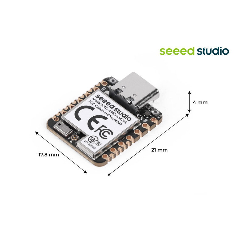 Seeed Xiao nRF54LM20A Sense - BLE 6.0/Thread/ZigBee/Matter/NFC - IMU und Mikrofon - Seeedstudio 100018440