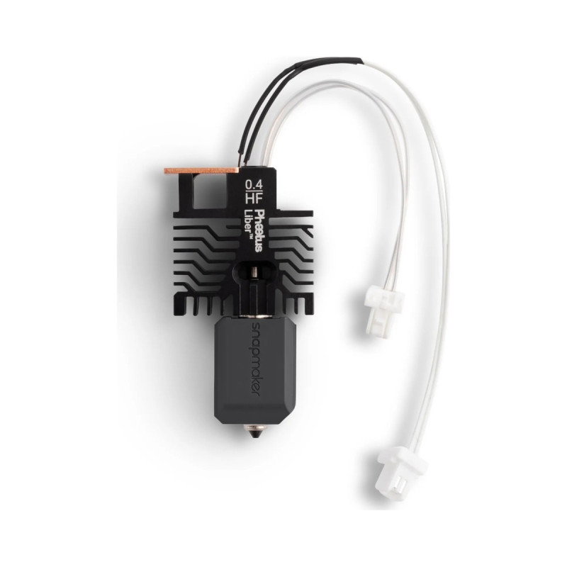 High-Flow-Hotend Phaetus Liber mit gehärteter Stahldüse für Snapmaker U1 3D-Drucker - 0,4 mm - 4 Stk.