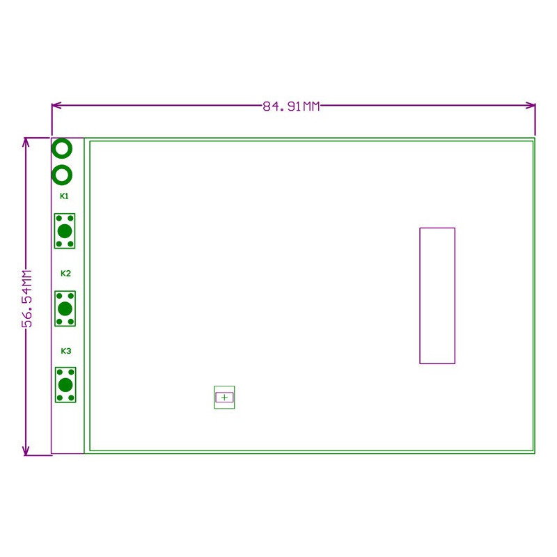 3,2 "TFT resistiver Touchscreen 320x240px GPIO für Raspberry Pi 2 / B +
