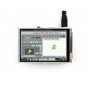 Resistiver Touchscreen LCD TFT 3,5 "320x240px GPIO für Raspberry Pi 2 / B +