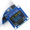 OLED-Display, zweifarbige Grafik 0,96 "128x64px SPI / I2C - einfache Anschlüsse