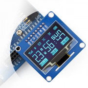 OLED-Display, blaue Grafik, 1,3 "128x64px SPI / I2C - einfache Anschlüsse