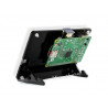 Resistiver Touchscreen LCD TFT 5 '' 800x480px HDMI + GPIO für Raspberry Pi 2 / B + + Schwarz-Weiß-Gehäuse