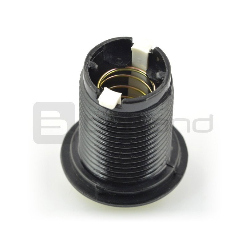 Arcade Push Button 3,3 cm - schwarz mit weißer Hintergrundbeleuchtung