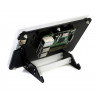 TFT LCD kapazitiver Touchscreen 7 '' 800x480px HDMI + USB für Raspberry Pi 2 / B + + Schwarz-Weiß-Gehäuse