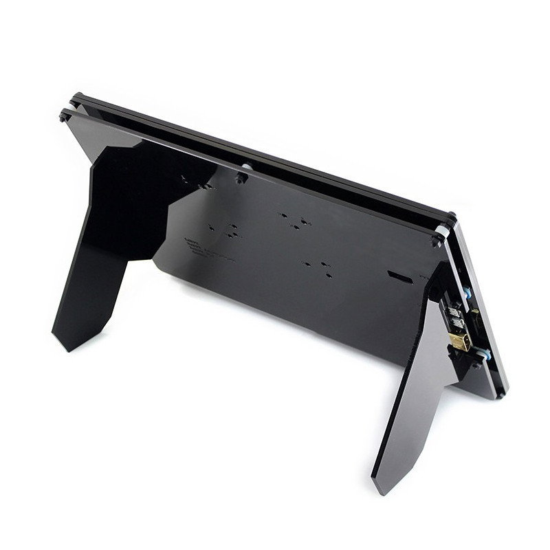 Kapazitiver IPS-LCD-Touchscreen 10,1 '' 1280x800px HDMI + USB für Raspberry Pi 3/2 / B + + schwarzes Gehäuse