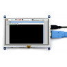 Resistiver Touchscreen LCD TFT 5 '' 800x480px HDMI + USB Rev. 2.1 für RaspberryPi 3/2/B+