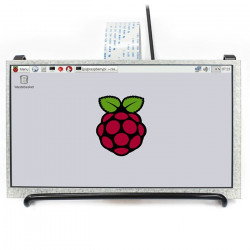 IPS-LCD-Bildschirm 7 '' 1024x600px DPI für Raspberry Pi 3/2 / Zero / Zero W