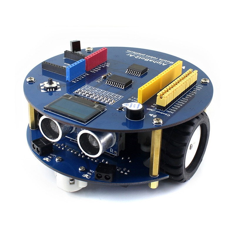 AlphaBot2 - Ar Acce Pack - 2-Rad-Roboterplattform mit Sensoren und DC-Antrieb und OLED-Display