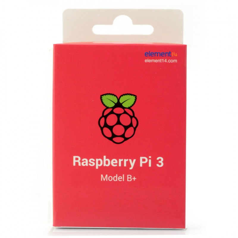 Raspberry Pi 3 Modell B + WiFi Dual Band Bluetooth 1 GB RAM 1,4 GHz