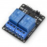 Zweikanaliges Relaismodul RM5 mit optoelektronischer Trennung 5V 10A / 125VAC