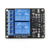 Zweikanaliges Relaismodul RM5 mit optoelektronischer Trennung 5V 10A / 125VAC