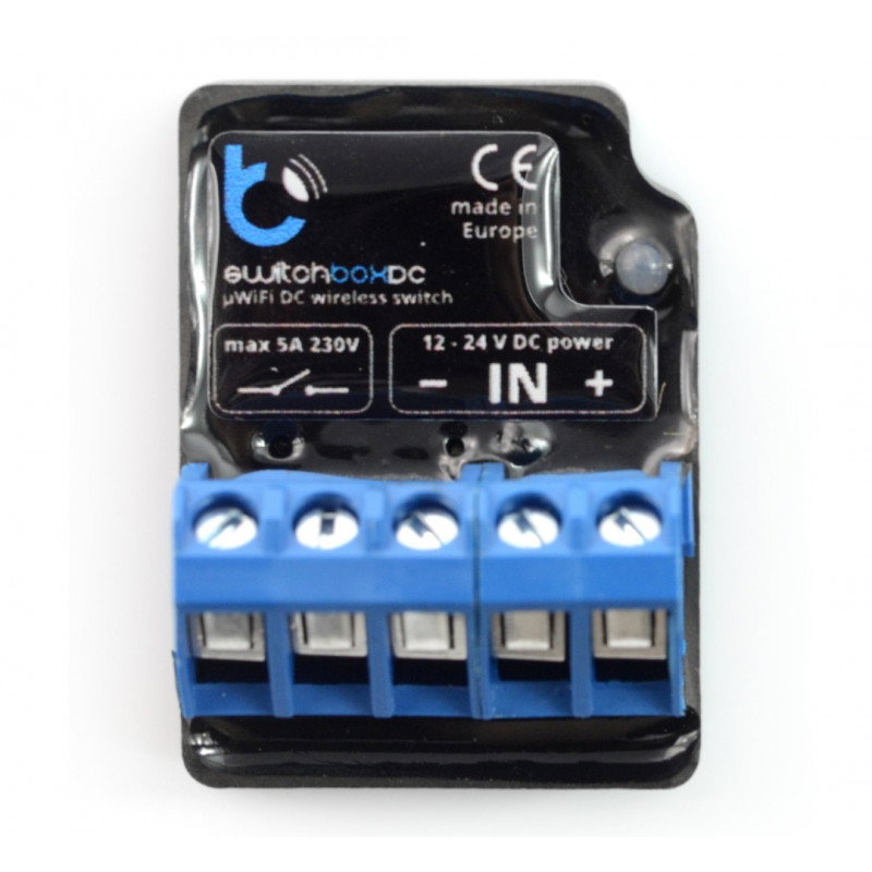 BleBox SwitchBox DC - WiFi-Relais - Android / iOS-Anwendung