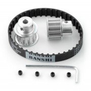 Zahnriemen 10x180mm + Ritzel 12Z - 6mm - 2St.