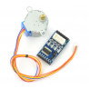 Schrittmotor mit Getriebe 28BYJ-48 5V / 0,1A / 0,03Nm mit ULN2003 Treiber
