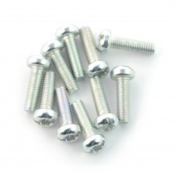 M3 Schrauben, 10mm Länge - Torx - 10St.