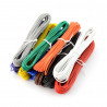 Velleman K / MOW - Satz PVC-Drahtkabel / verseilt - 10 Farben - 60 m