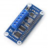 Zweikanal-DC-Motortreiber, I2C-Schnittstelle – HAT für Raspberry Pi – Waveshare 15364