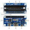 Waveshare Li-Ion Battery HAT – Schild für Raspberry Pi
