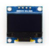 OLED-Display, blaue Grafik, 0,96 '' 128x64px I2C