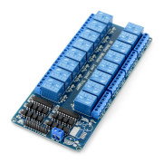 Sechzehnkanaliges Relaismodul RM12 5V mit optoelektronischer Trennung 10A / 125VAC