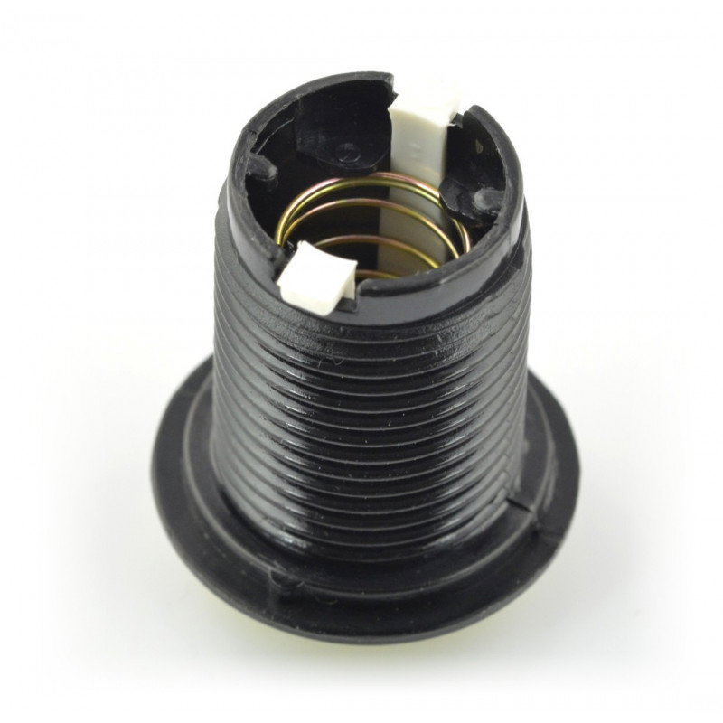Arcade Push Button 3,3 cm - schwarz mit gelber Beleuchtung