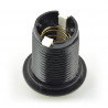 Arcade Push Button 3,3 cm - schwarz mit gelber Beleuchtung