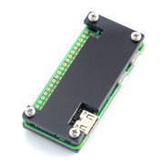 Raspberry Pi Zero Gehäuse - Fluo Open - schwarz