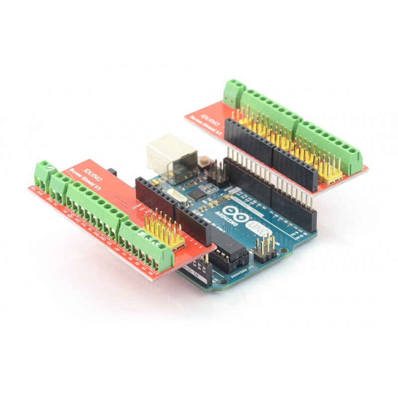 Iduino Screw Shield v3 - Schraubverbinder für Arduino