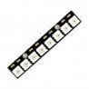 RGB LED Streifen WS2812 5050 x 8 LEDs - 53 mm