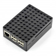 Pi-Blox - Raspberry Pi Model 2 / B + Gehäuse - schwarz