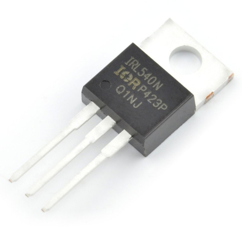 N-MOSFET IRL540NPBF - THT